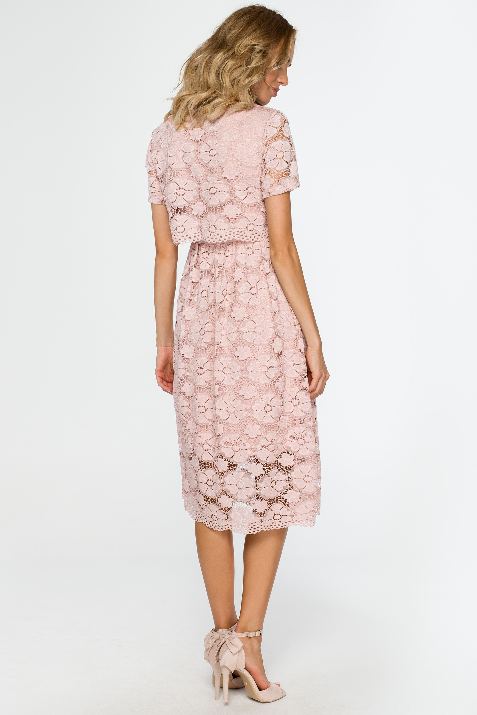 Lace Overlay Dress Various Colours