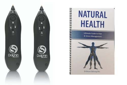 Dolphin Neurostim Classic Scar Release Kit (Case Included + Free Poster) Dolphin Neurostim