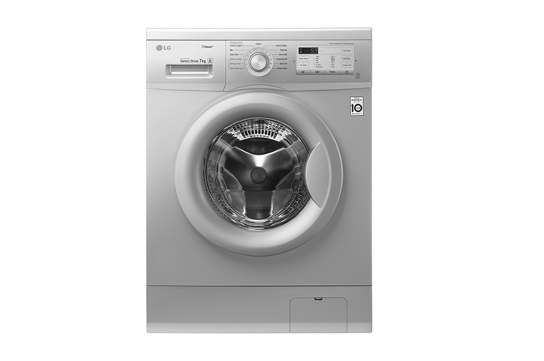 Buy LG 7kg Front Loading Washing Machine FH2G7QDY5 Silver Dombelo UG