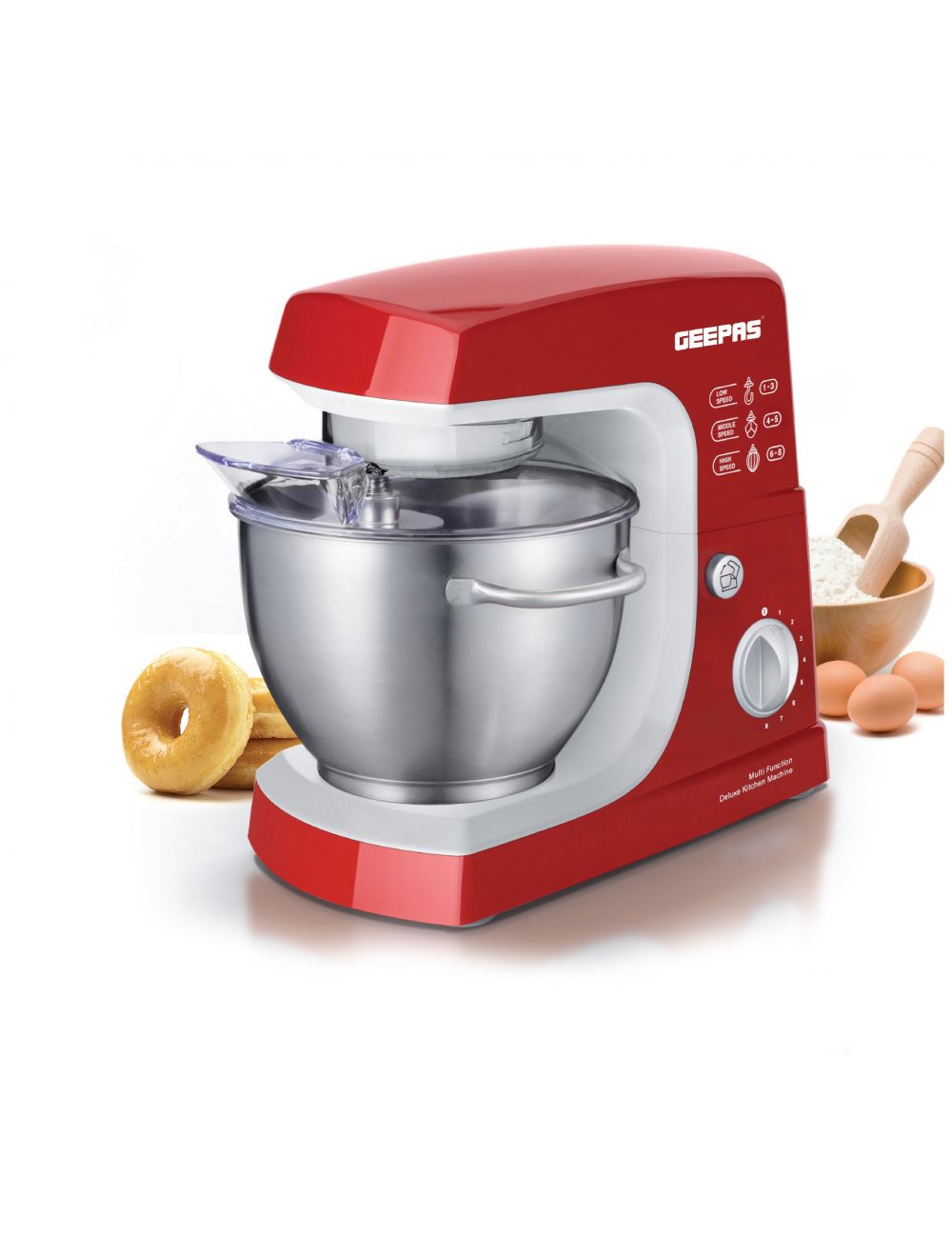 Buy Geepas 5L Stand Mixer, 1000W Food Mixer Dombelo Uganda