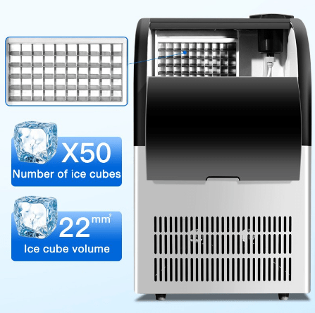 Buy ADH 60 - 65Kg Automatic Ice Maker Machine | HL-65AH | Dombelo