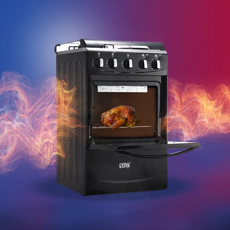 Buy Style 2 Gas + 2 Electric Cooker with Dual Oven (50X50cm) Dombelo UG