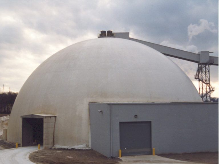 National Gypsum plant Gypsum bulk storage United States Dome