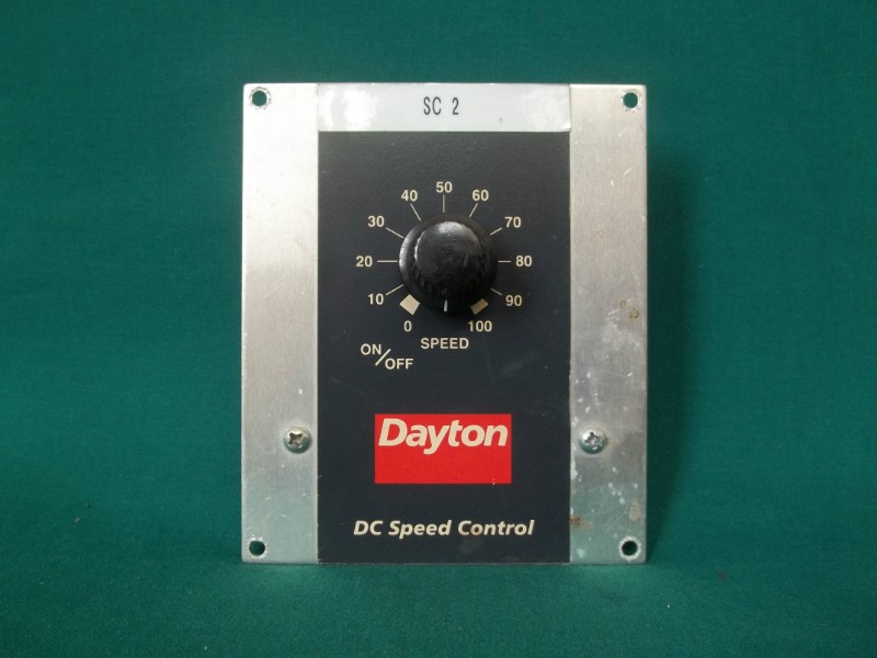 Dayton DC Speed Control SC 2