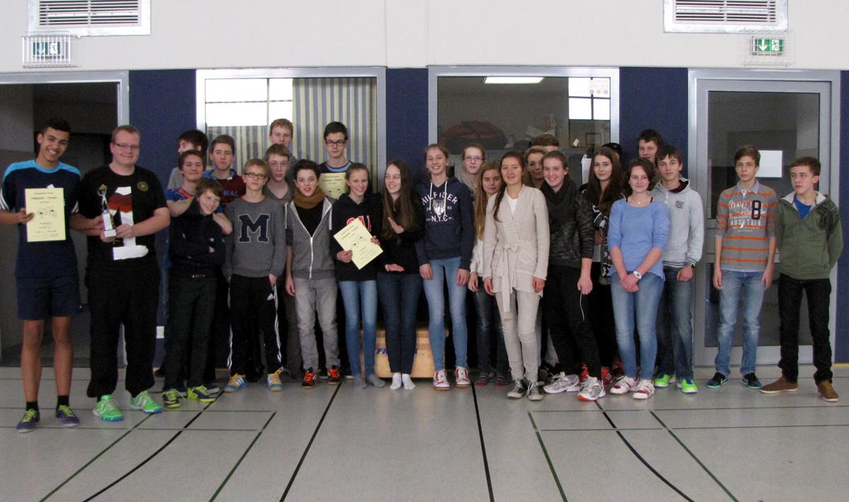 Jahrgangsturniere abgeschlossen! Domgymnasium Verden