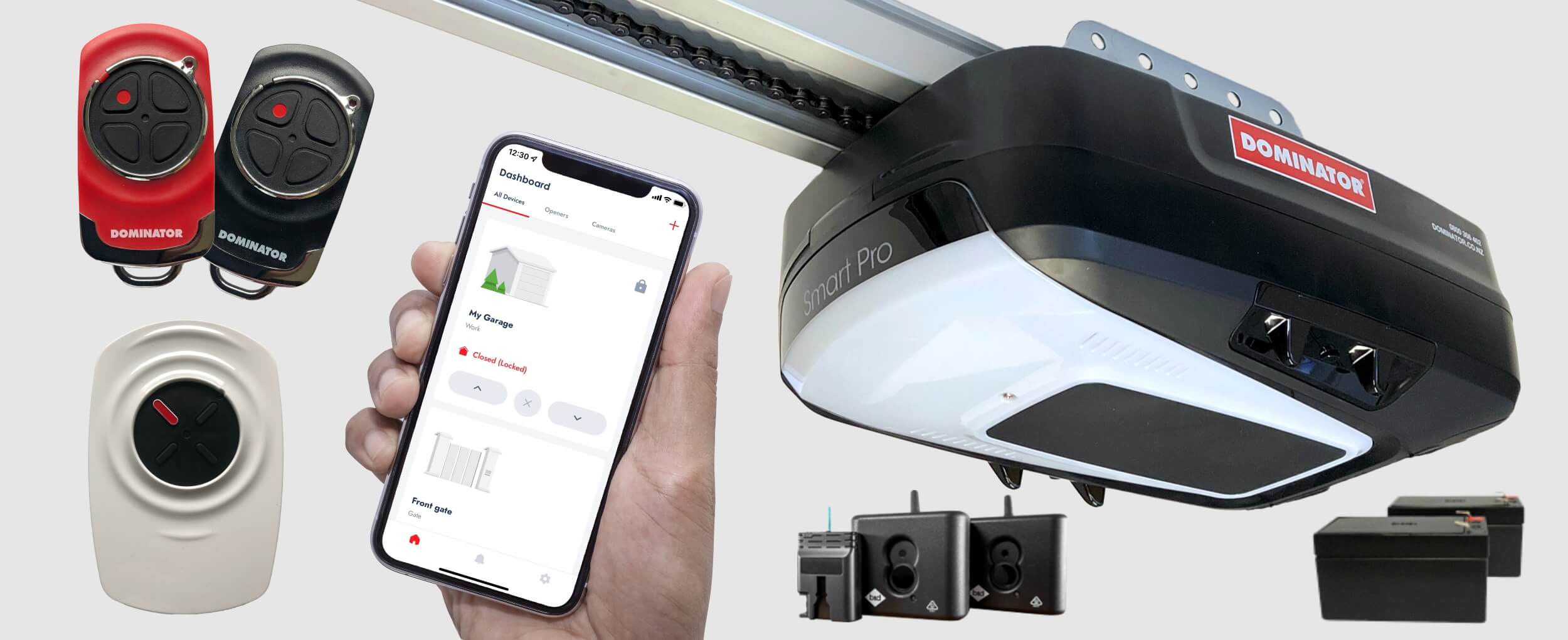 Dominator Smart Pro Heavy Duty Sectional Door Opener Dominator