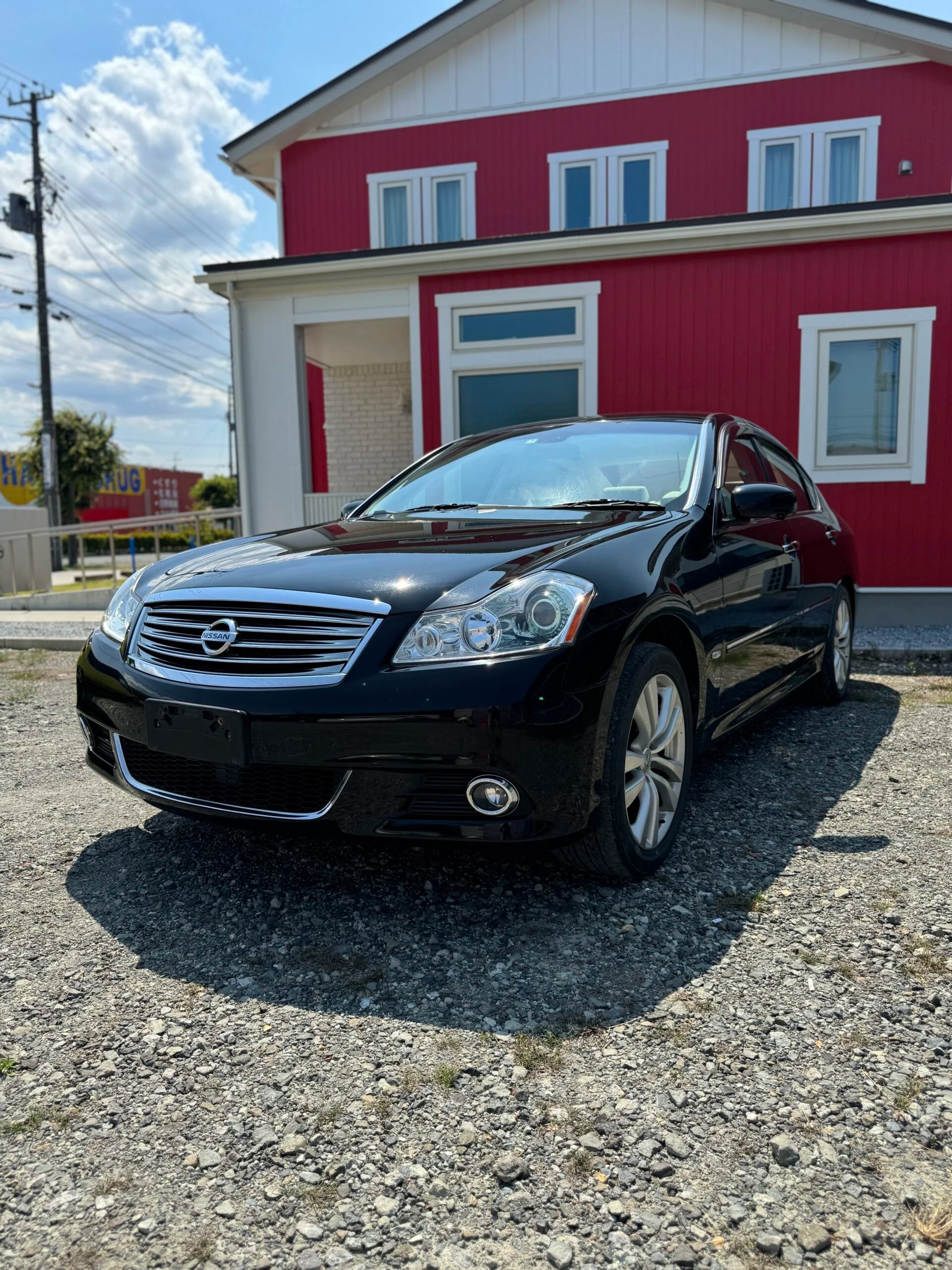 2014 Nissan Fuga 350GTFour Domo Auto Used car dealer in Misawa, Aomori