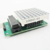 MAX7219 dot matrix Modulo, the Arduino control Modulo, microcontroller Modulo, display Modulo