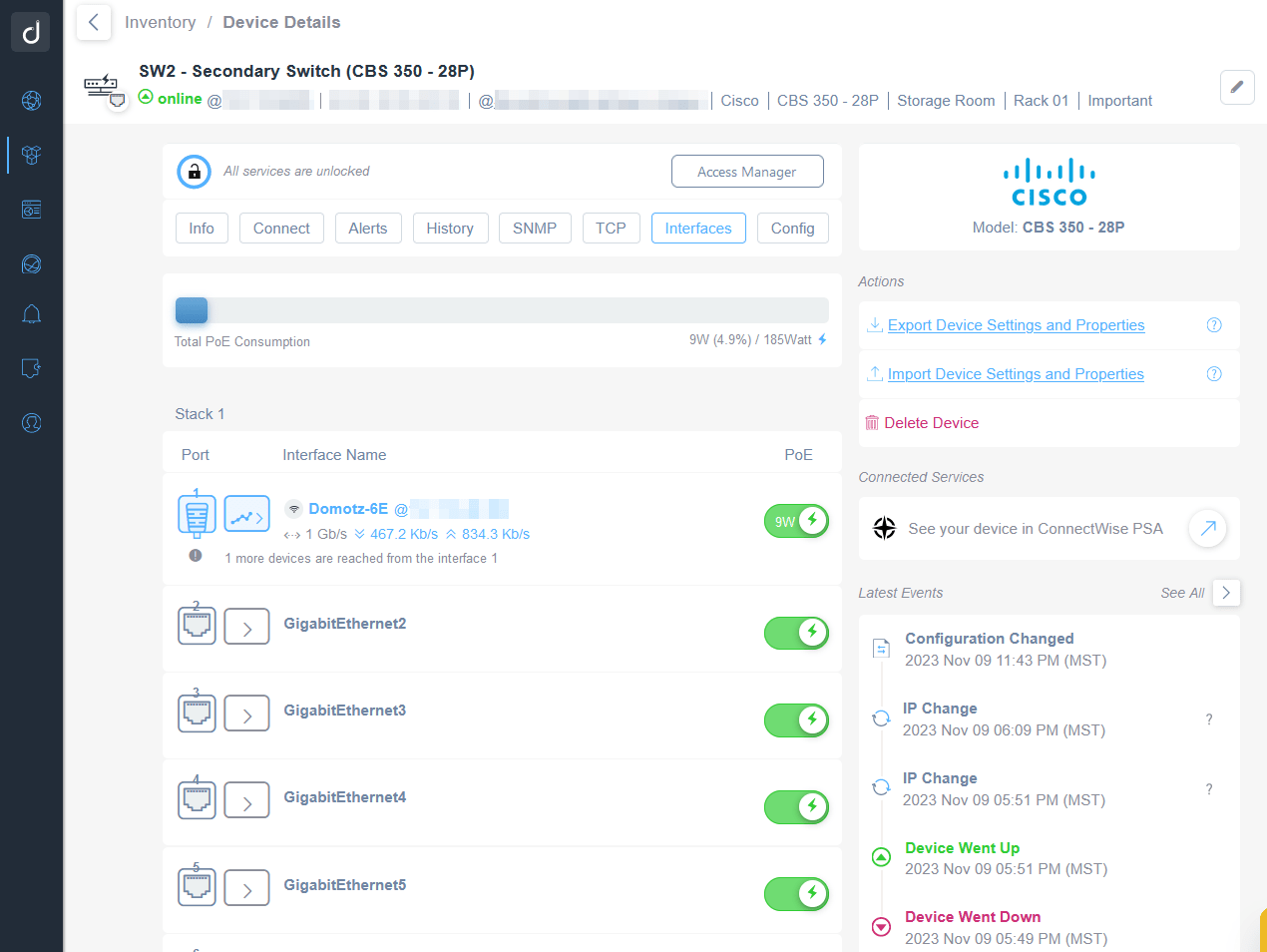 Cisco Monitoring and Management