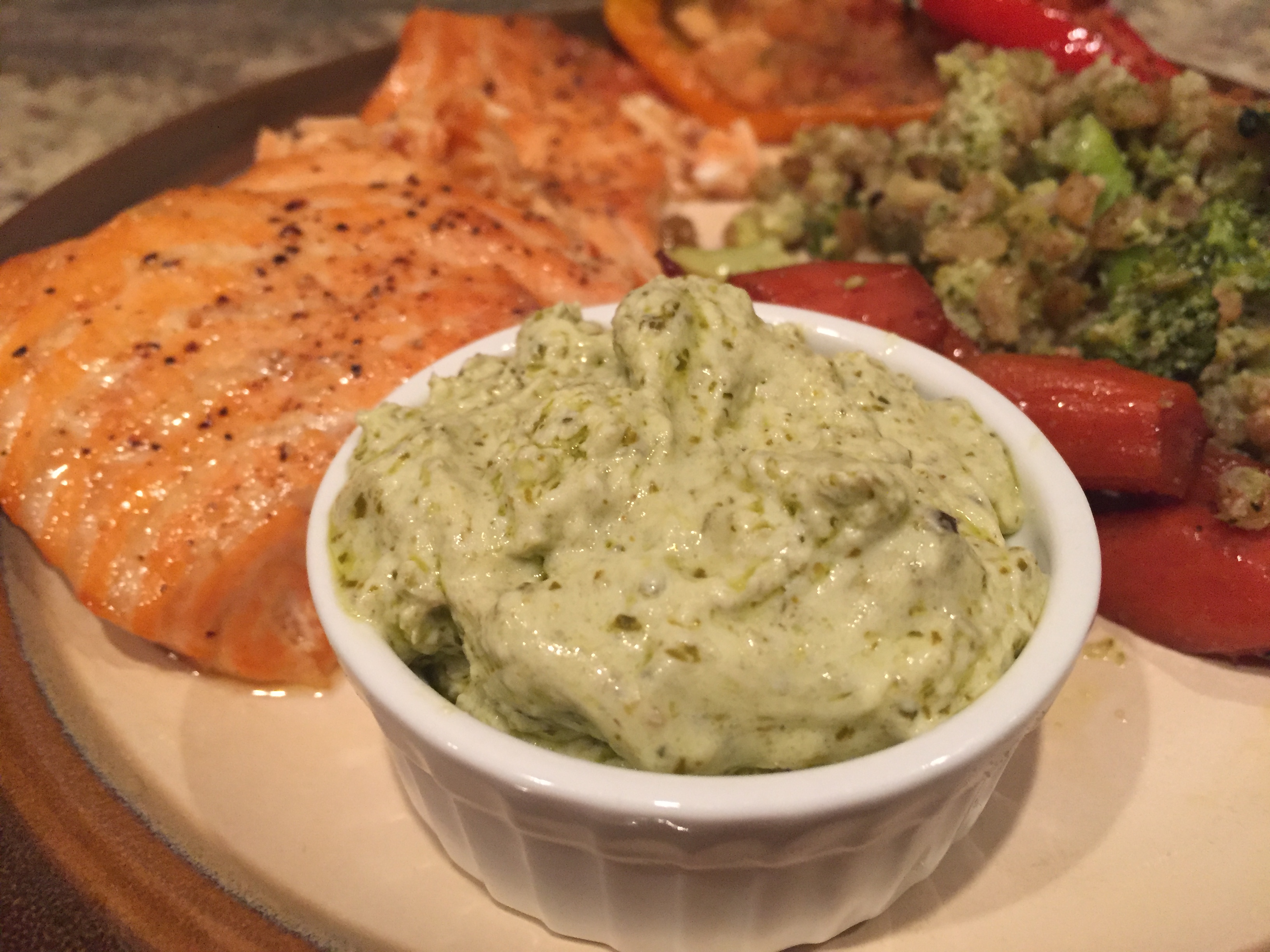 The Kitchen’s Yogurt Pesto Dip Cucina Domenico