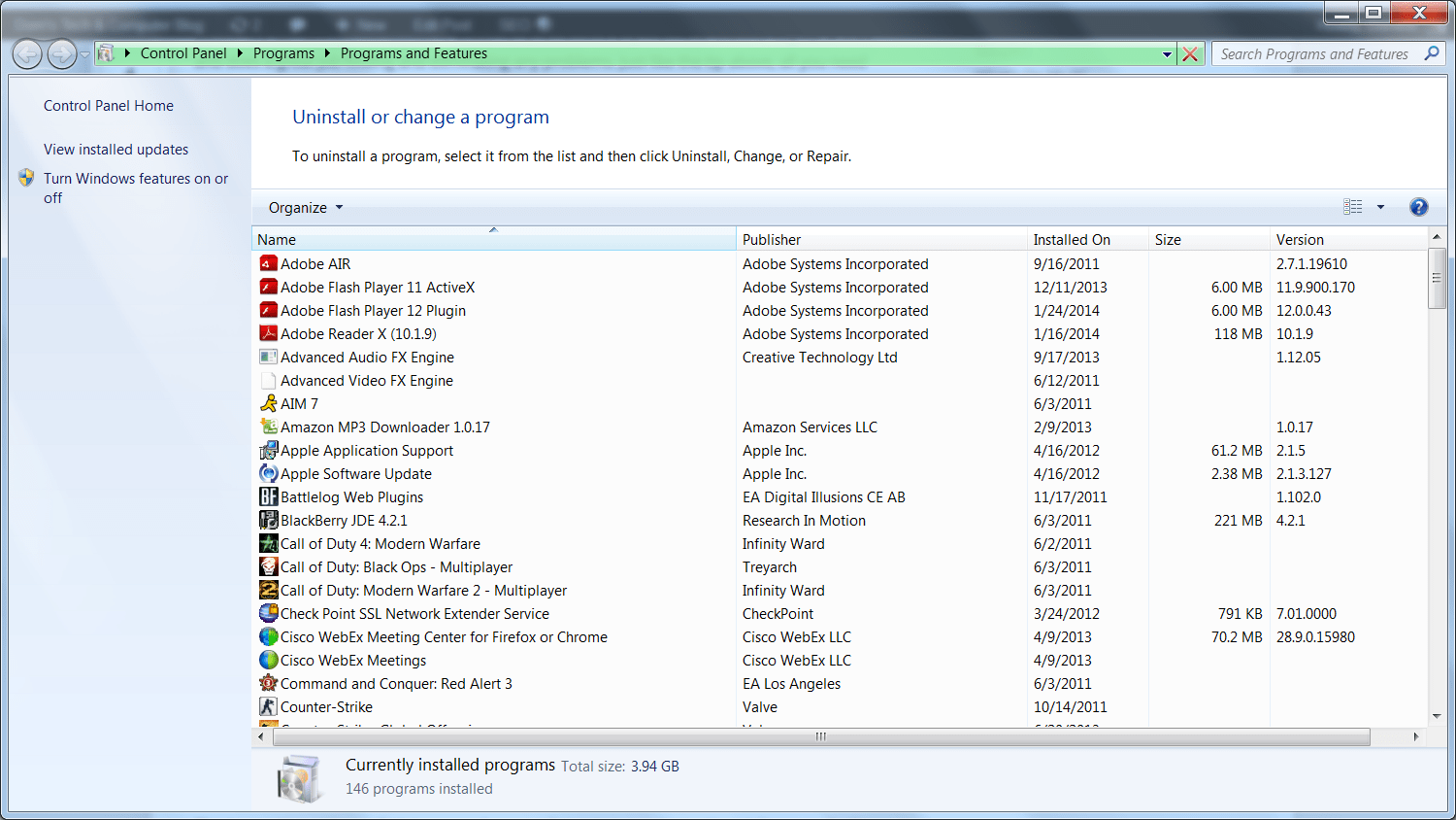 Installing and uninstalling Bing Desktop