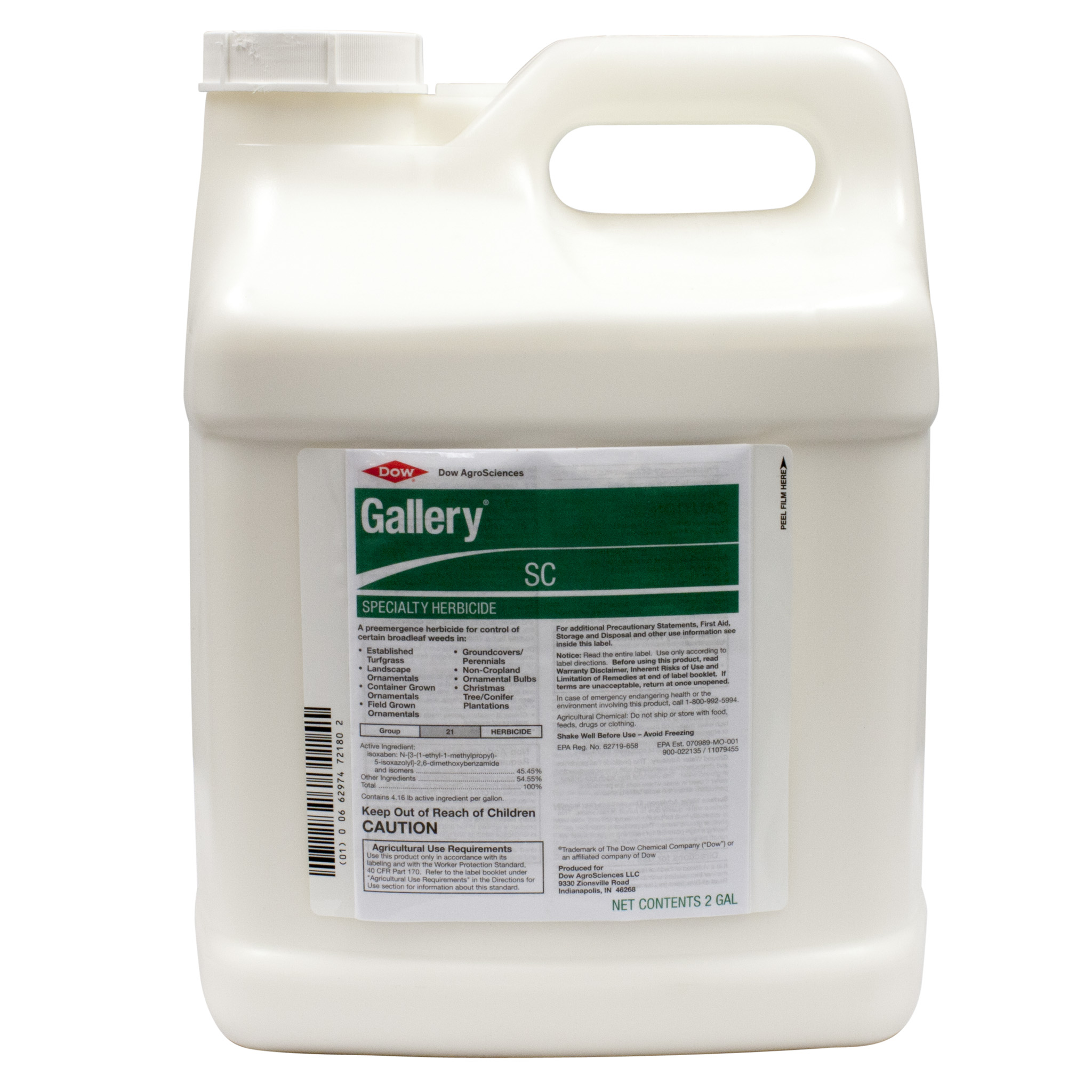 Gallery SC Specialty Herbicide 2 Gallon eBay