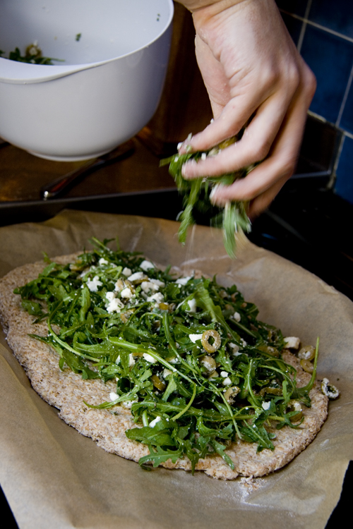 Rocket and Feta Cheese Bread Donal Skehan EAT LIVE GO