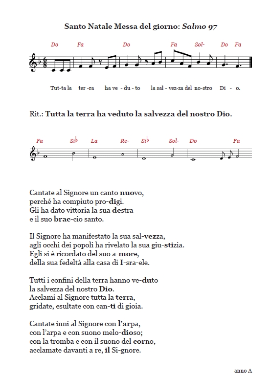 I Salmi Responsoriali Domenicali E Festivi Cantati