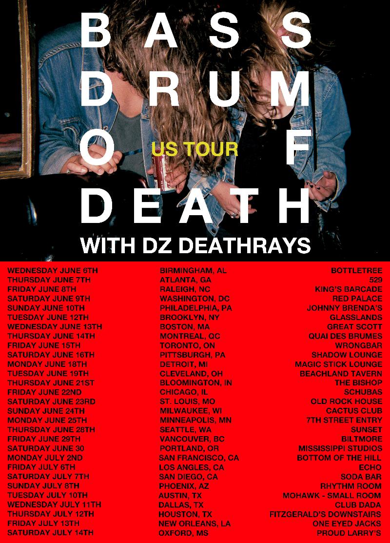 Bass Drum of Death Announce 2012 Summer Tour & Share "I Wanna Be