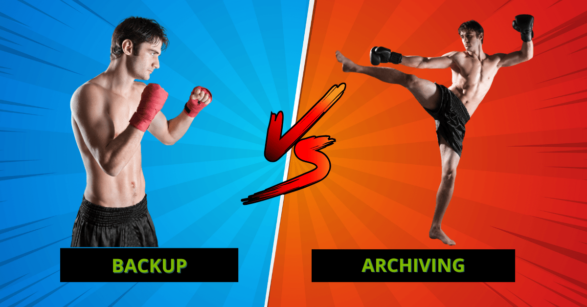 Data Backup vs. Archive Which one do you need?
