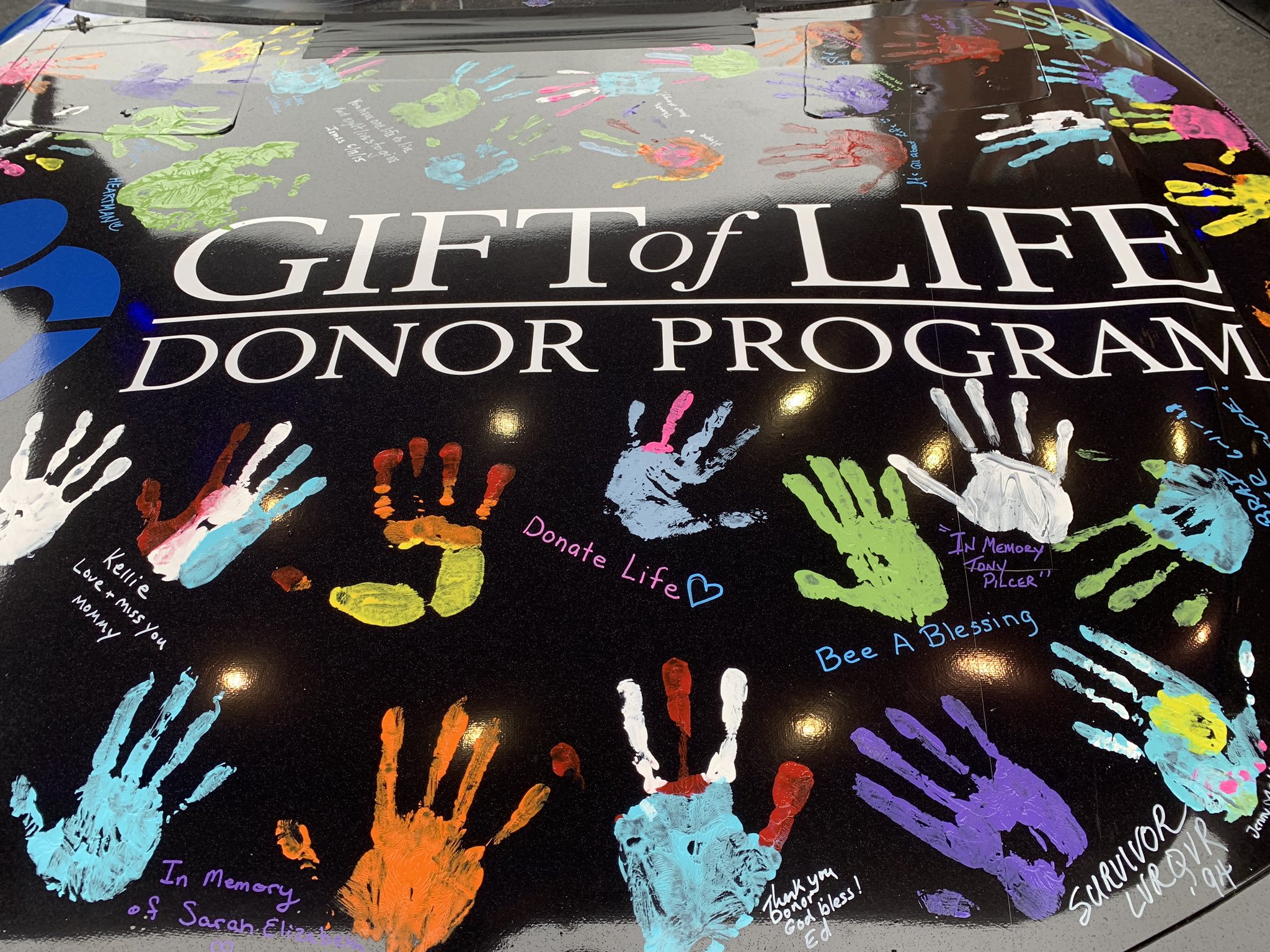 handprints Gift of Life Donor Program Saving Lives Through Organ