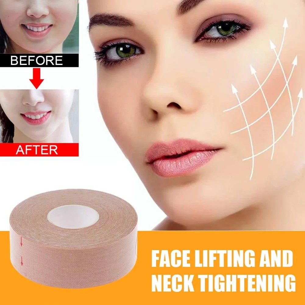 Kinesiology Face Tape VLine Slimming Adhesive Don Shopping
