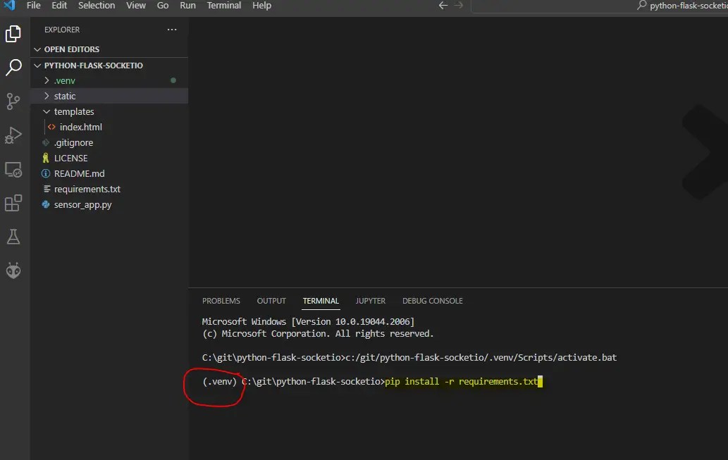 Display RealTime Updates Using Python, Flask, and socket