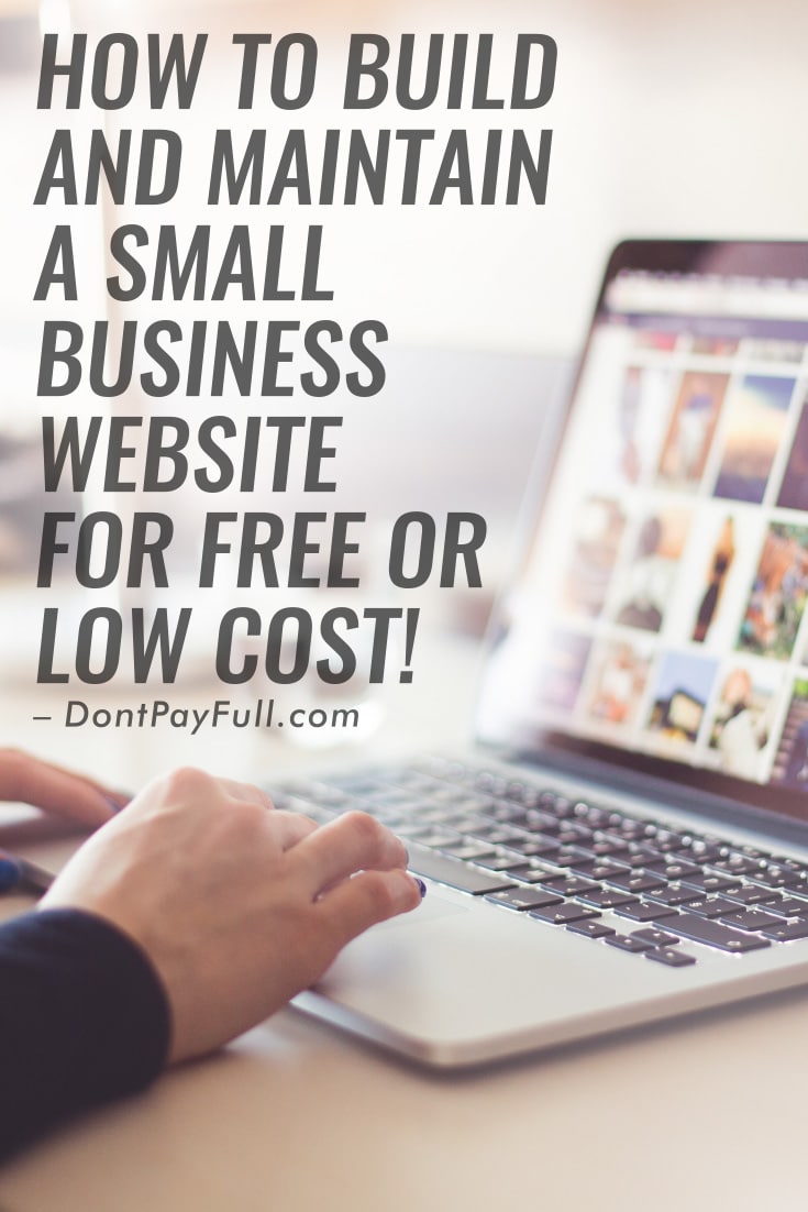How to Build and Maintain a Small Business Website for