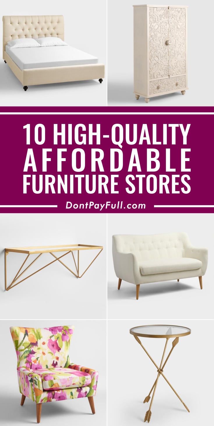 15 Best Cheap Furniture Stores for Quality Finds DontPayFull