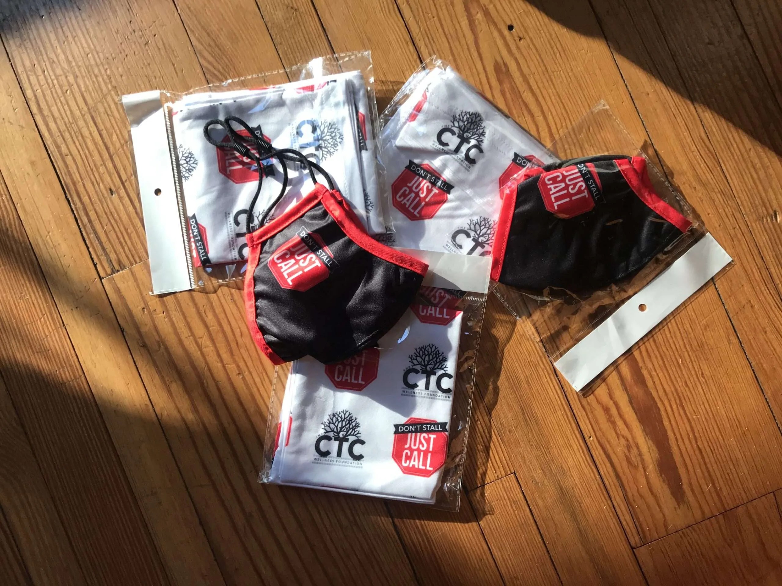 Adjustable Facemask Don't Stall, Just Call