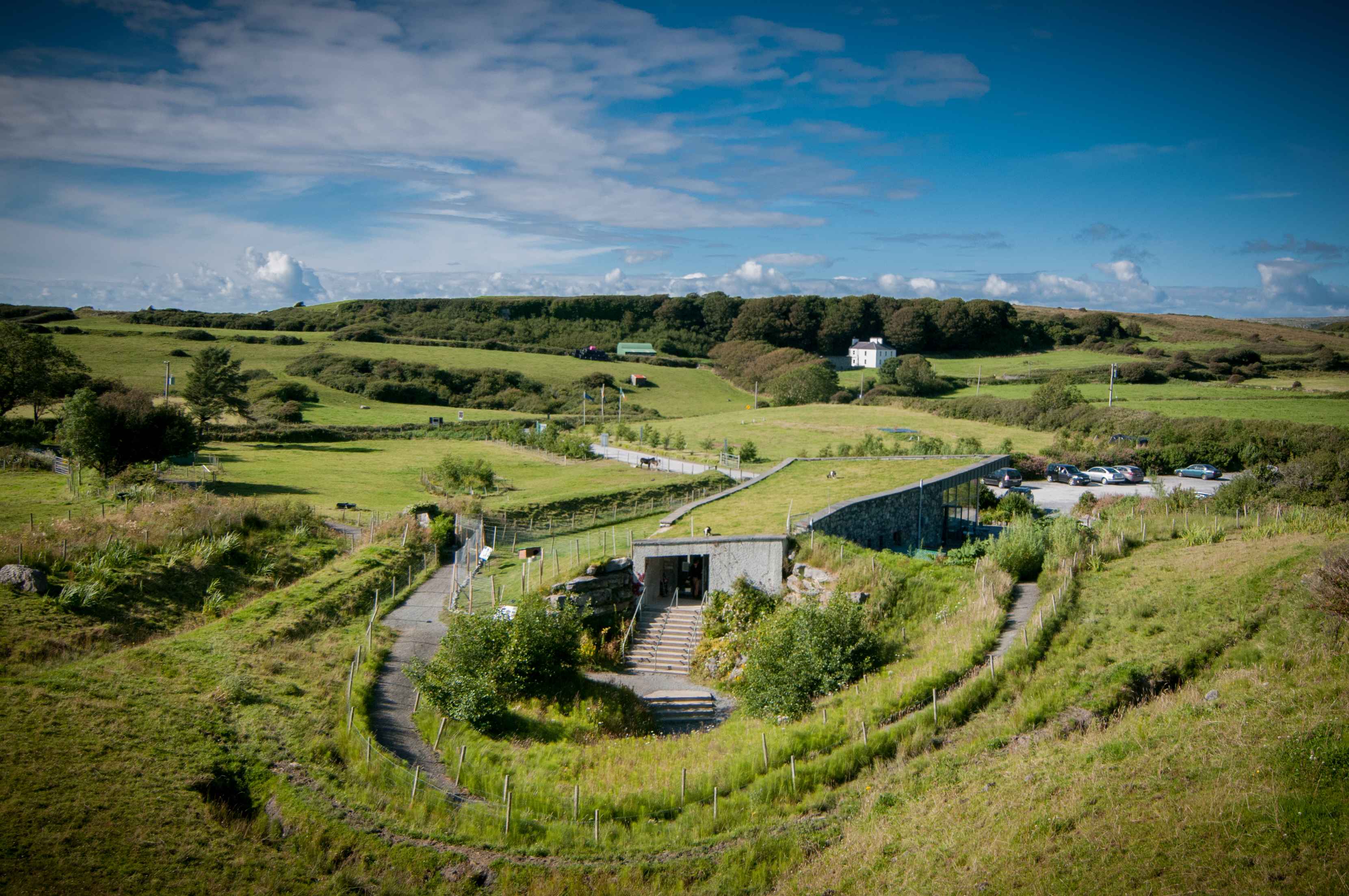 Doolin Cave Visitor Centre Rear View Doolin Tourism Co. Clare