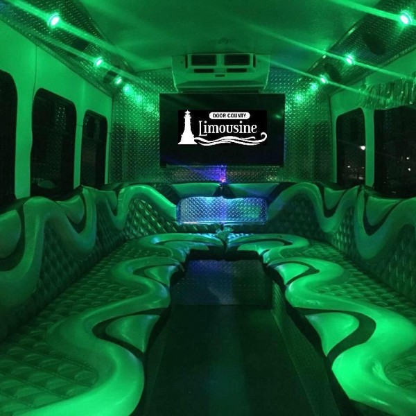 Limo Bus 15 Person Limo Service for Door County Door County Limousine