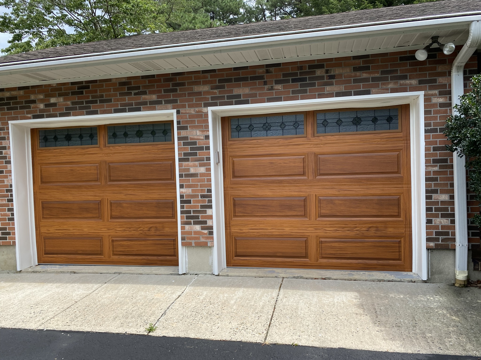 Doors Done Right Garage Doors and Openers CHI Cedar Accents Raised