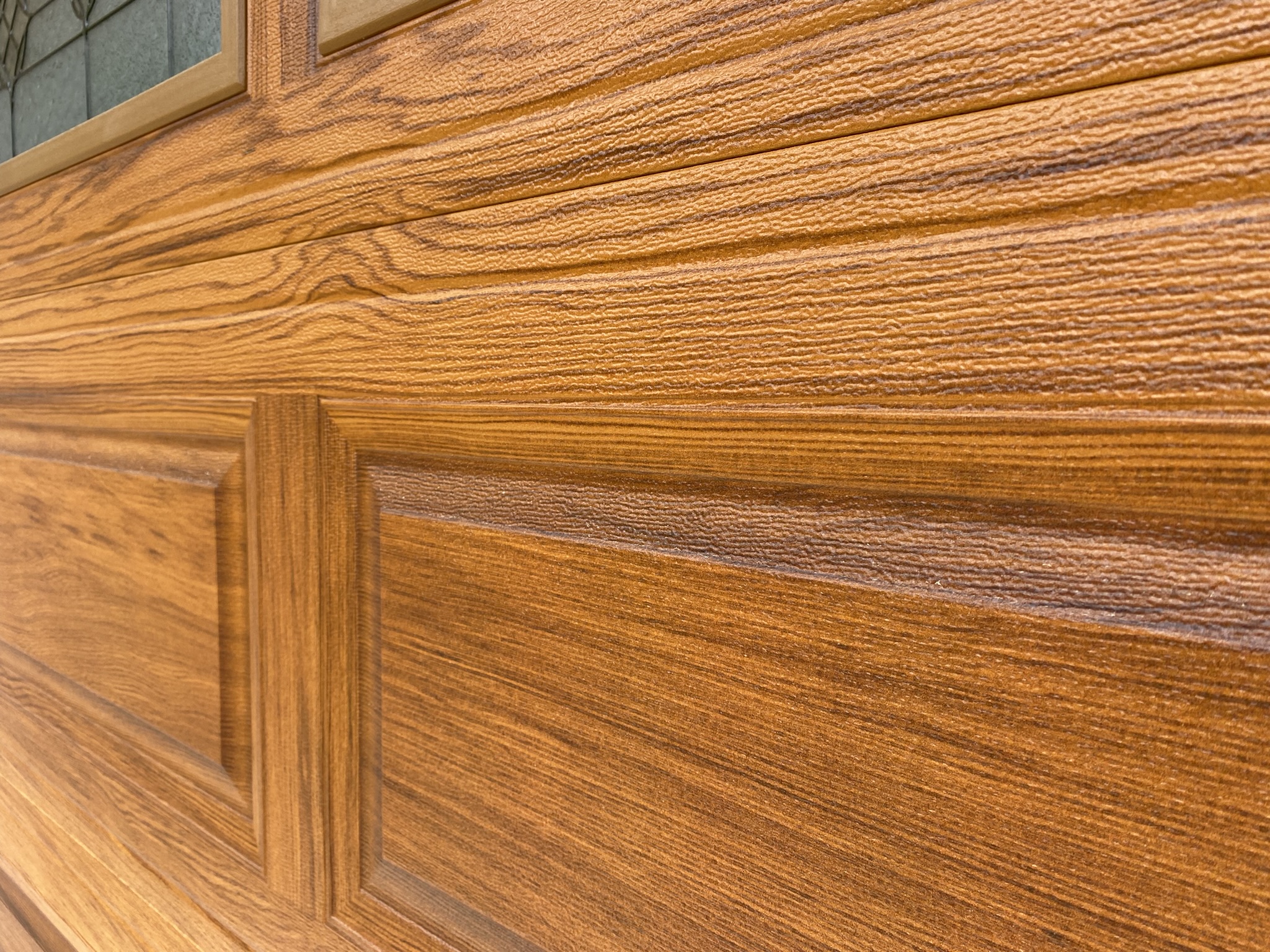 Doors Done Right Garage Doors and Openers CHI Cedar Accents Raised