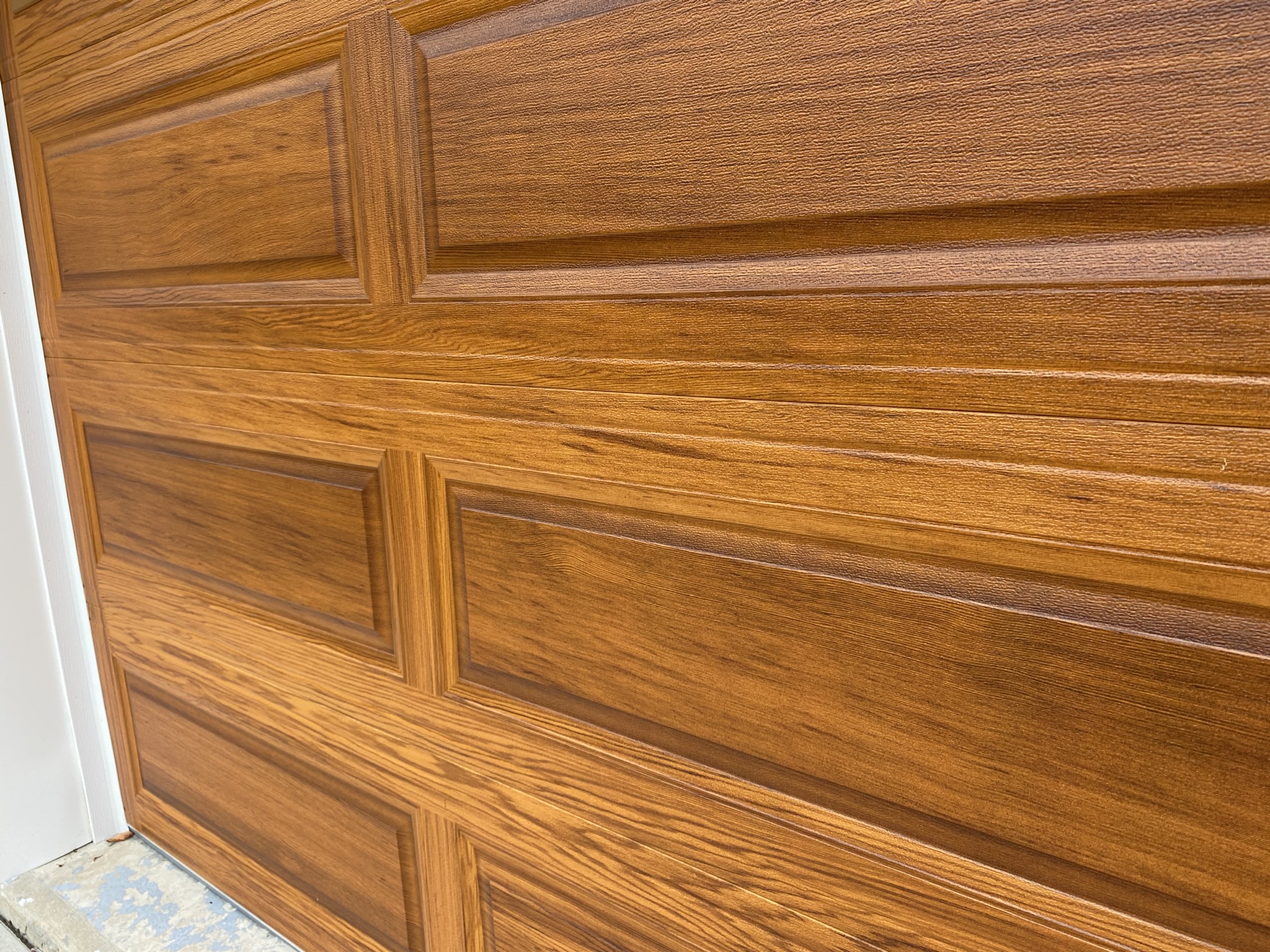 Doors Done Right Garage Doors and Openers CHI Cedar Accents Raised