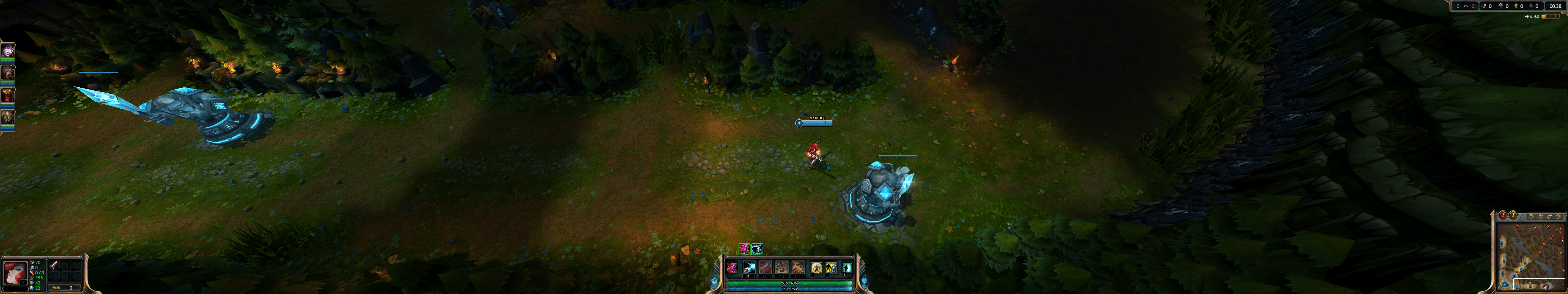 League Of Legend Hud