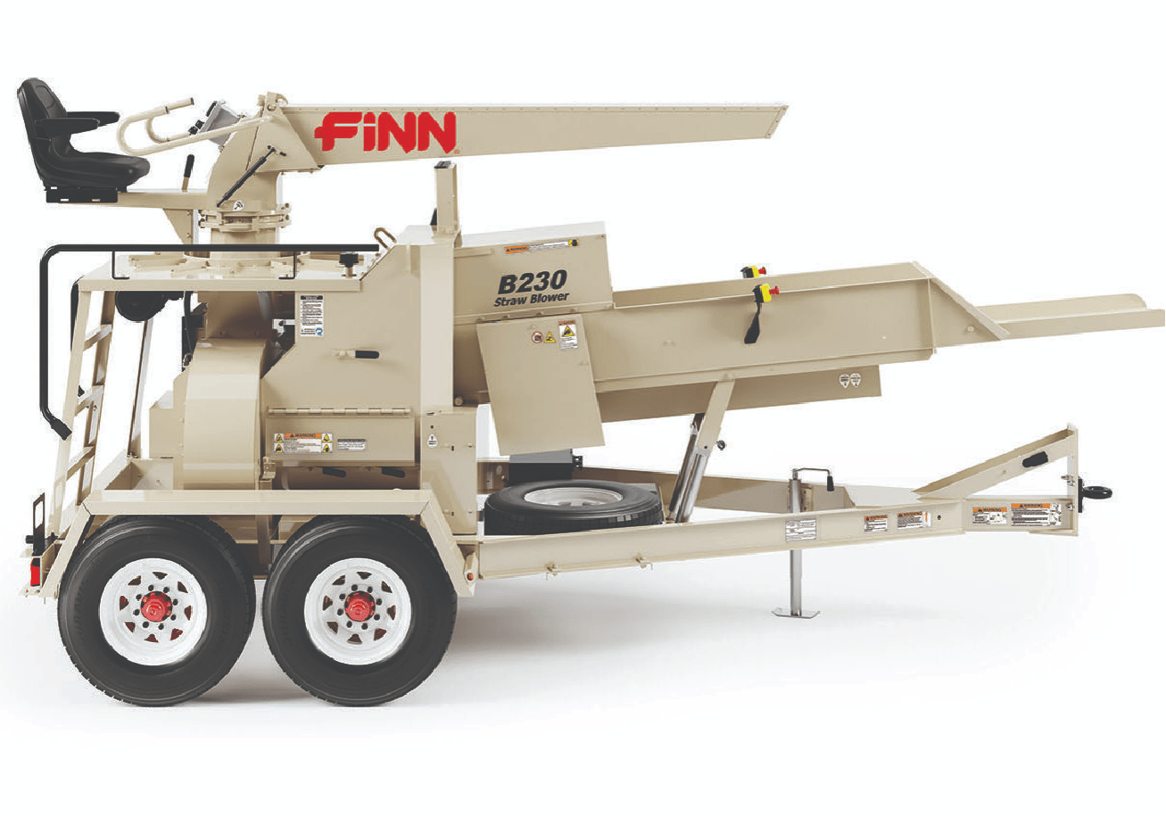 FINN Hydroseeders, Straw, Bark, & Mulch Blowers