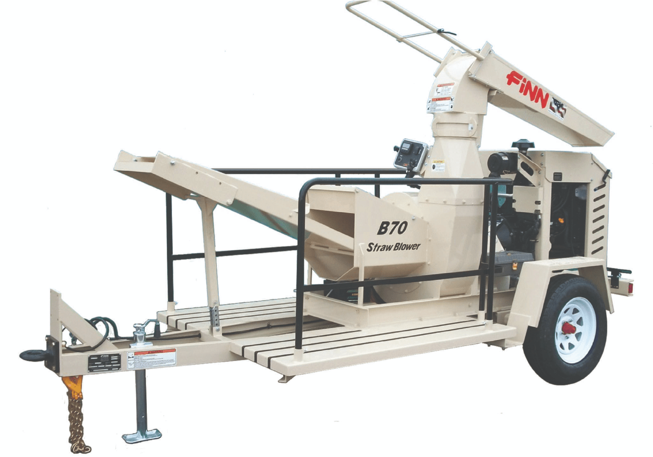 FINN Hydroseeders, Straw, Bark, & Mulch Blowers