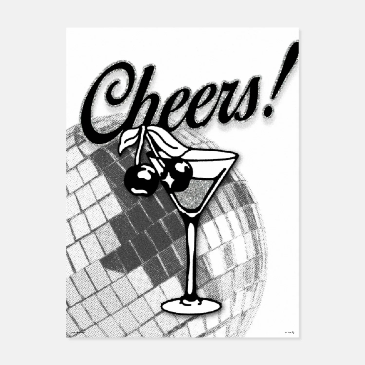 Disco Cherry Print By Creative Jawns Dorm Essentials Dormify