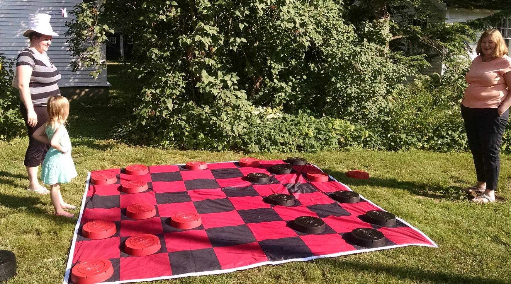 The Dorset Village Library Presents "Family Yard Game Night