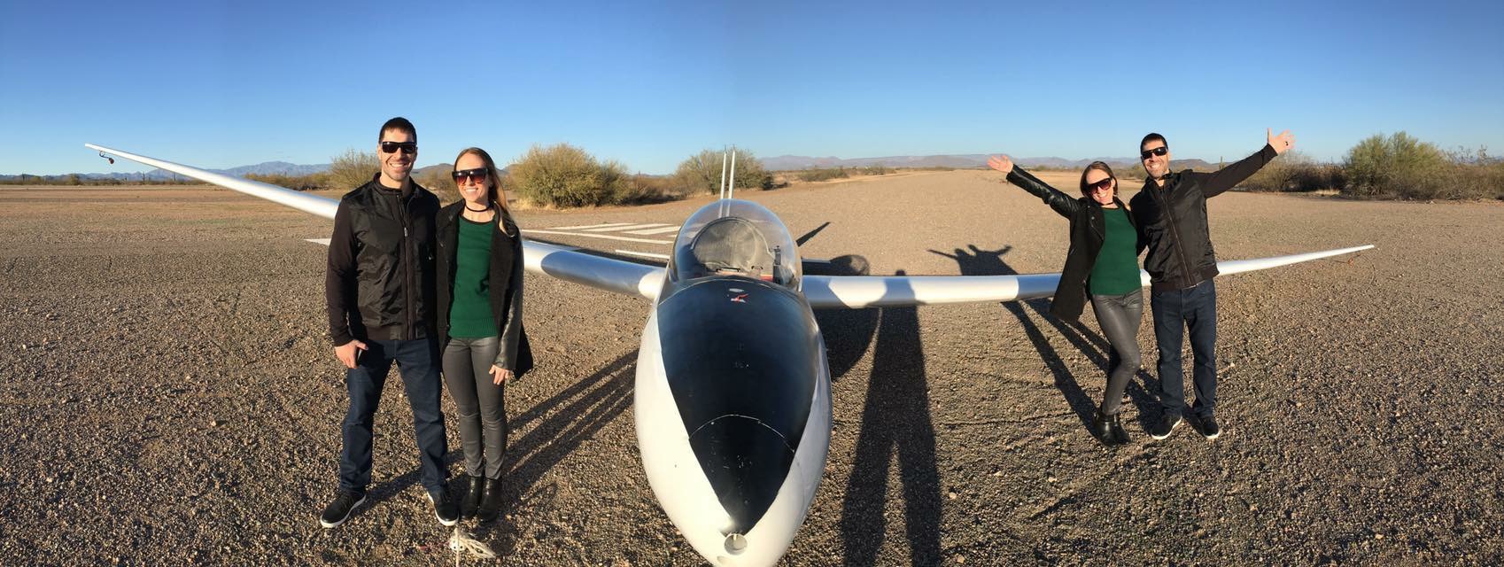 Glider Plane Ride in Arizona Dorworth Adventures