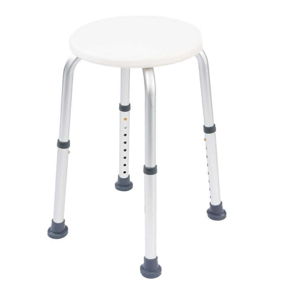 Buy NRS Height Adjustable Economy Round Shower Stool at lowest price