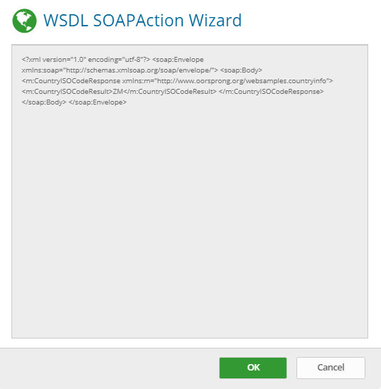 Using WSDL Wizard to Create a SOAP Request