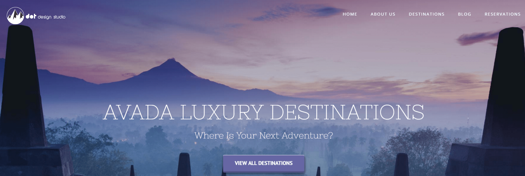 Travel Agency Demo Dot Design Studio