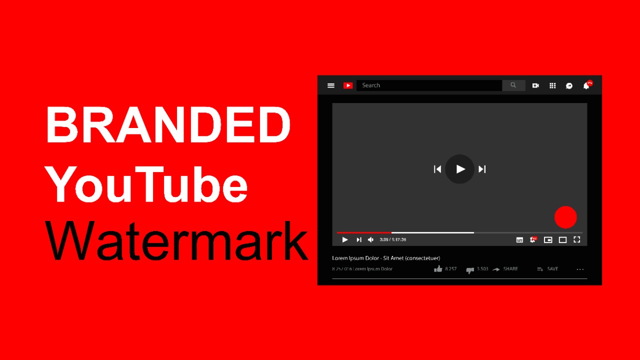 YouTube Branding Watermark How to include it in your videos?