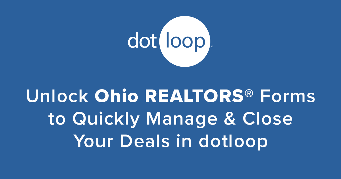 Ohio REALTORS® Member Benefits and Training Dotloop