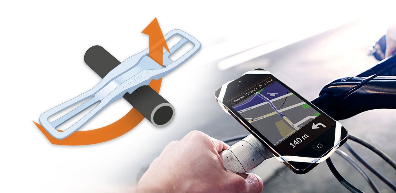 Dirt cheap DIY Smartphone Bike Mount DotMana