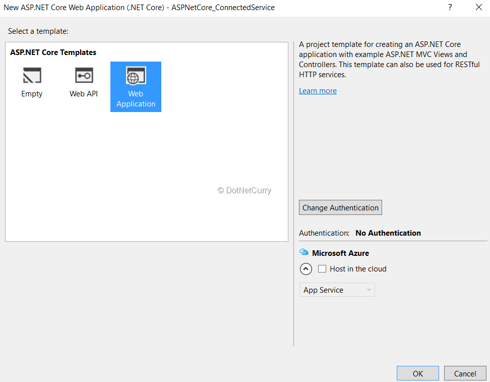 Access Azure Storage in an Core application using