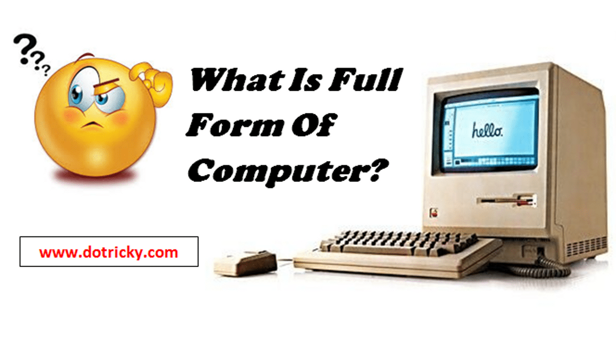 Full Form Of Computer and All Computer Related Full Forms List