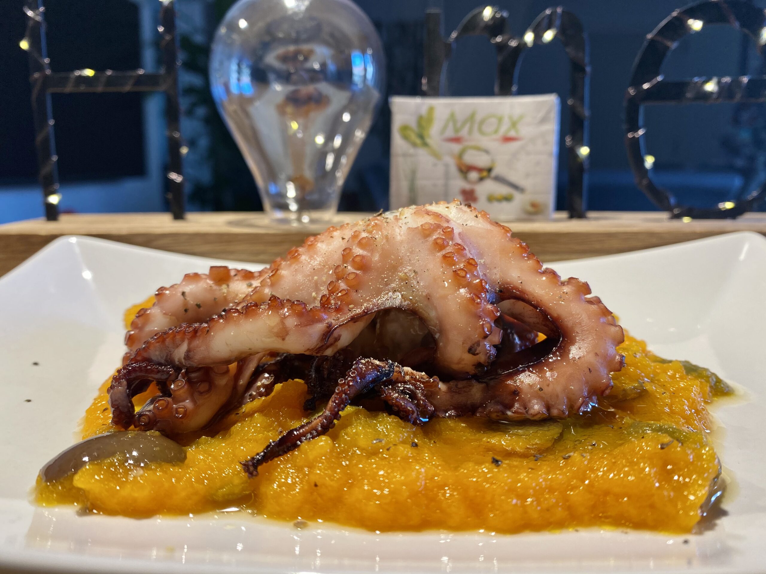 Polpo 🐙 al cartoccio e crema di zucca 🎃 Dottoressa Casamassima