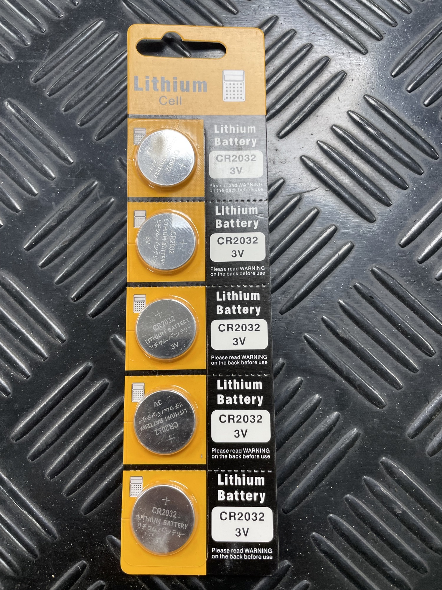 Lithium Cell CR2032 3V Batteries (5pk) Double Deuce Firing Range