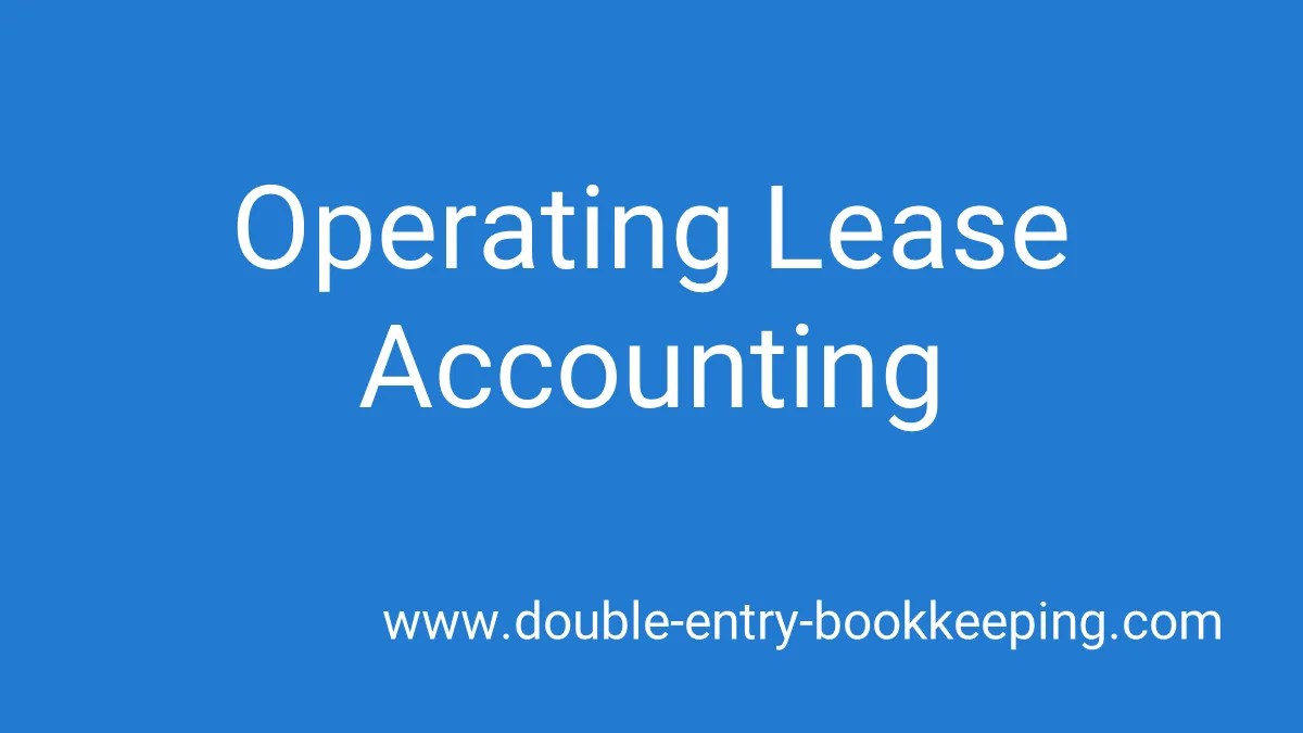 open end lease accounting Borders site Ajax