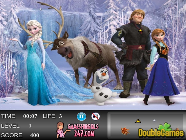 Frozen. Hidden Objects Online Game