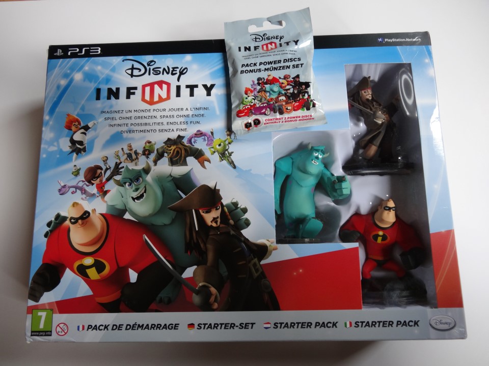 Disney Infinity Pack de démarrage + Bonus power Disc DoubleGeek
